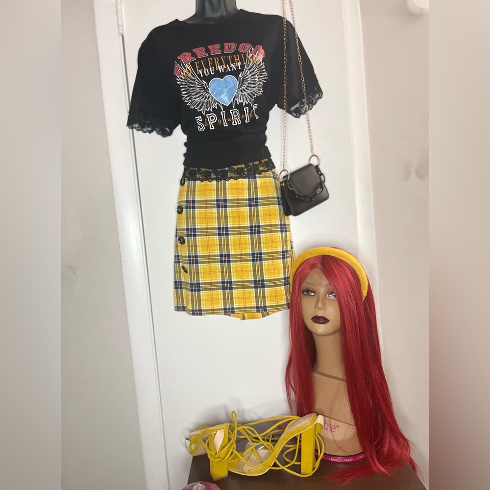 Pre designed stylish outfit paired with simmi London heels
